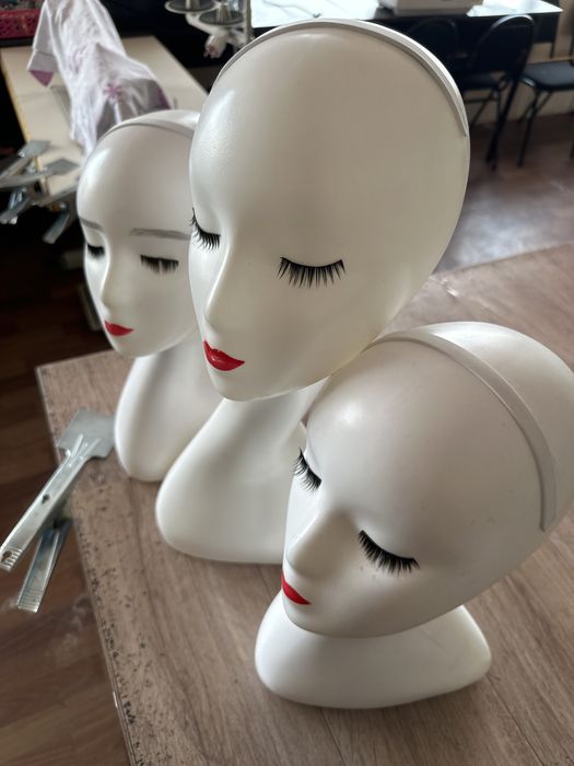 Манекен голова с ресничками