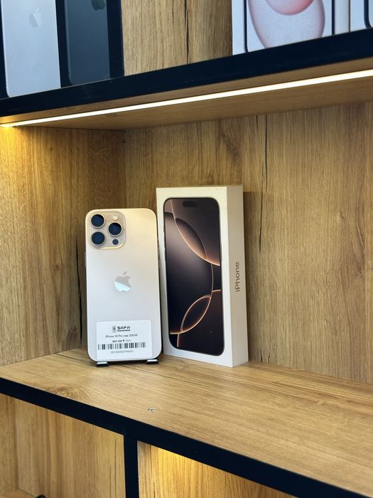 айфон 16 про макс безерт титан 93%