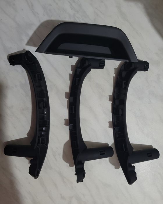 Set manere interior complet negru bej compatibil BMW F25 X3 F26 X4