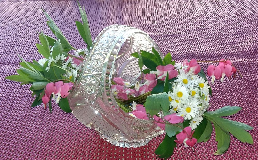 Coș cristal Bohemia (a)