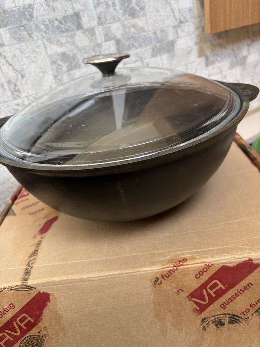 Казан чугун Лава