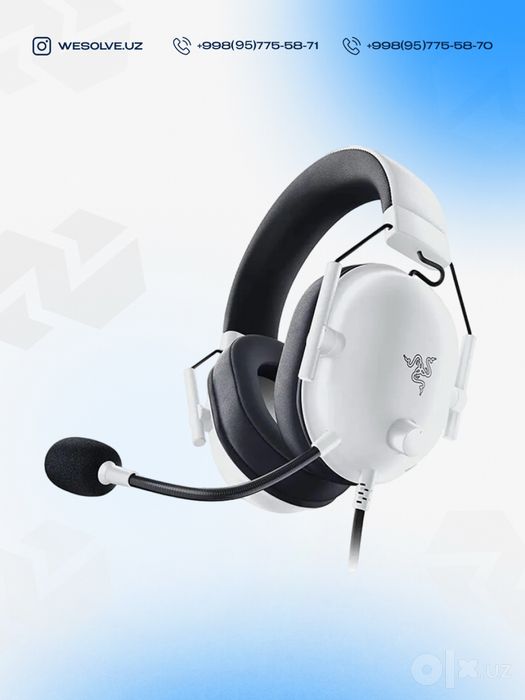 Razer BlackShark V2 X — White Edition