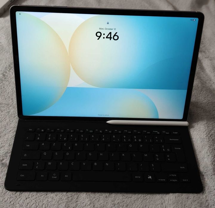 Tableta Samsung Galaxy Tab S10 FE+, ecran 13.1 inches , 8Gb, 128Gb, WIFI, Gray, Noua, Sigilata + Cadou Husa magnetica cu tastatura si Pen