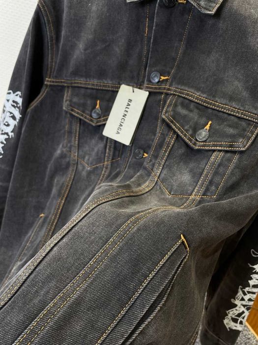 Geaca de blugi Balenciaga Premium