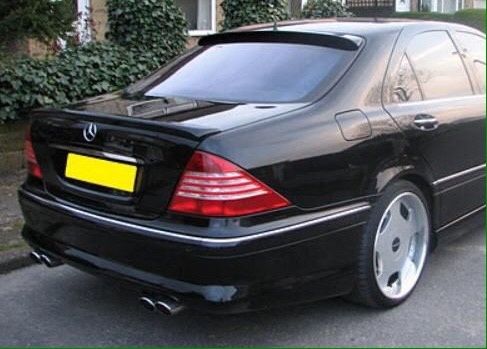 Спойлер W220 S clasA S55 AMG В220 задно стъкло боди кит С класа АМГ 220 S55 AMG сенник лоринзер С55 LORINSER S500 С320 цди тунинг