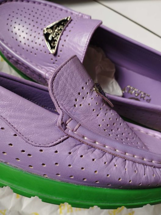 Phany Скидка на Кожаные макасины туфли балетки лоферы турецкие