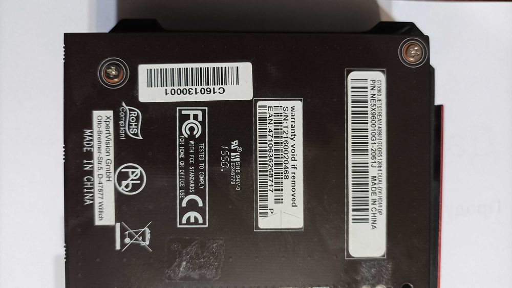 Видеокарта PALIT GEFORCE GTX 960 4GB