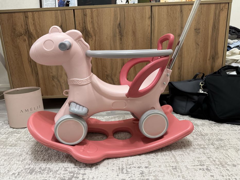 качалка-беговел 2в1