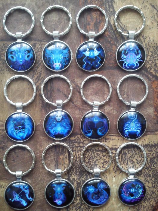 Зодиакални зодия зодии ключодържател ключодържатели - НОВИ