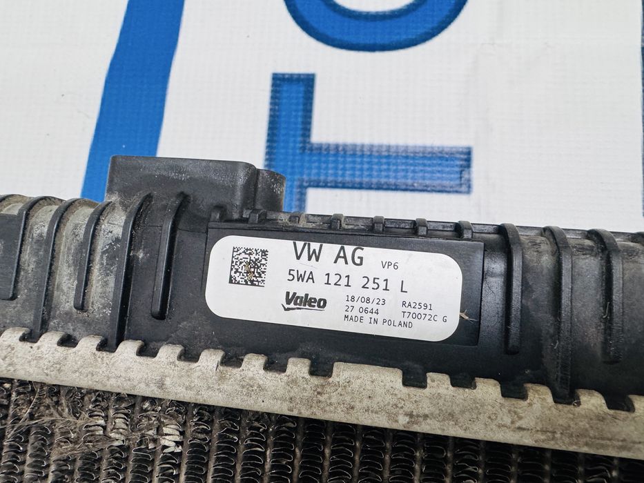 Radiator apa VW T Roc / Golf 8/ Audi A3 cod 5WA121251L