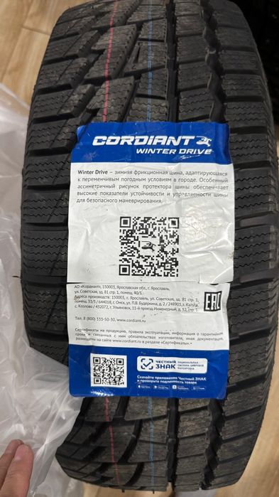 Шины Cardiant winter drive
