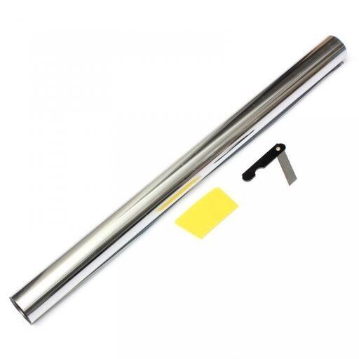 Folie Silver Oglinda reflexiva geamuri cladiri,birouri,case,apartament