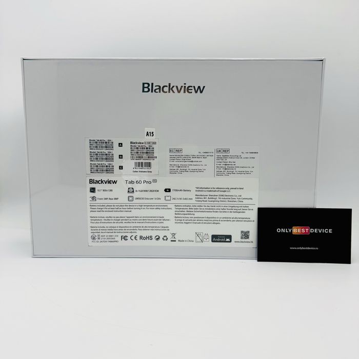 Tableta Blackview 60 Pro 128GB Volcano Grey