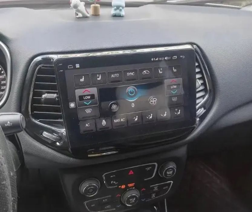 Navigatie android Jeep Compas GPS Waze YouTube Carplay BT