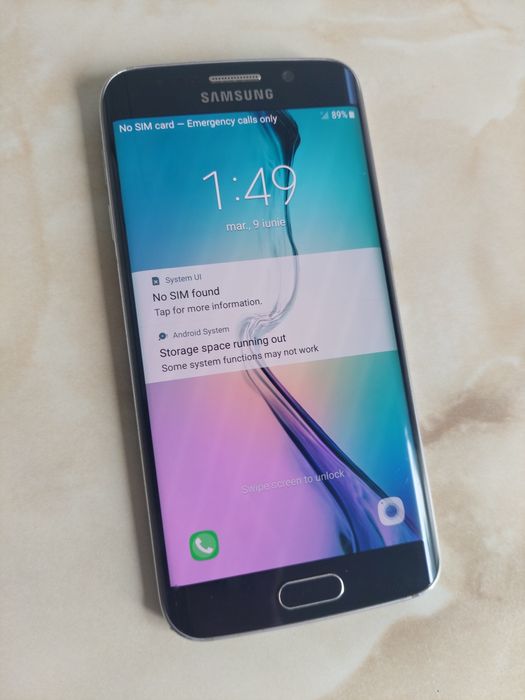 Vând Samsung Galaxy S6 Edge indigo [fără probleme] [NEcodat] //poze reale