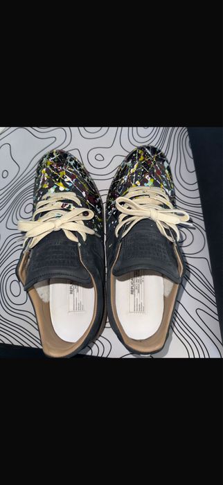 Maison Margiela black paint
