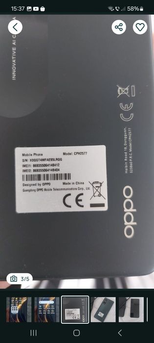 Telefon  Oppo puțin folosit