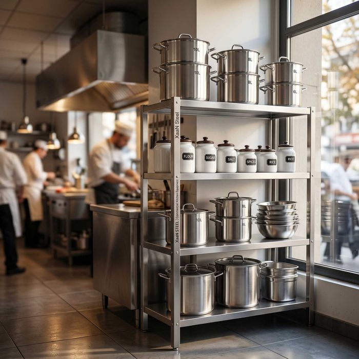 XaaN Steel: Stellaj Nerjaveyka / Стеллаж из нержавейки (усиленный)