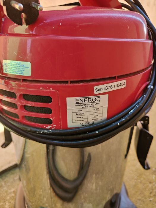 Aspirator umed uscat ENERGO 3563W, 20l