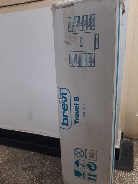 Pătuț pliant / țarc copii Travel.B (Brevi) – compact și ușor