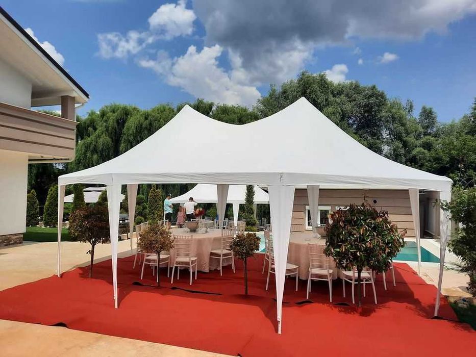 Cort turcesc- pagoda PVC 350gm² 6,8x5m- Evenimente, nunta, botez ab