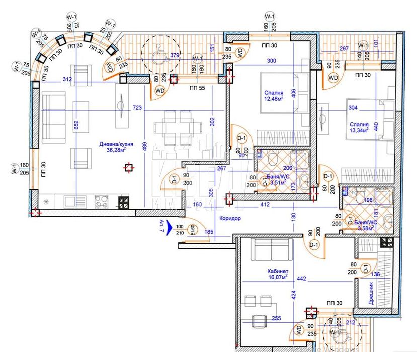 Продава се Четиристаен апартамент в Варна, Нептун - 167 кв.м за 2965 €/кв.м - Снимка #1