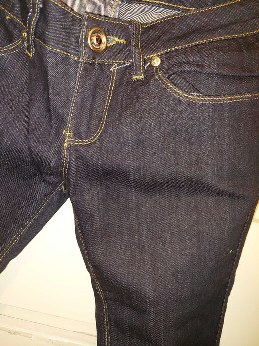Blugi/jeans Tinddo cu fir auriu TRANSPORT GRATUIT