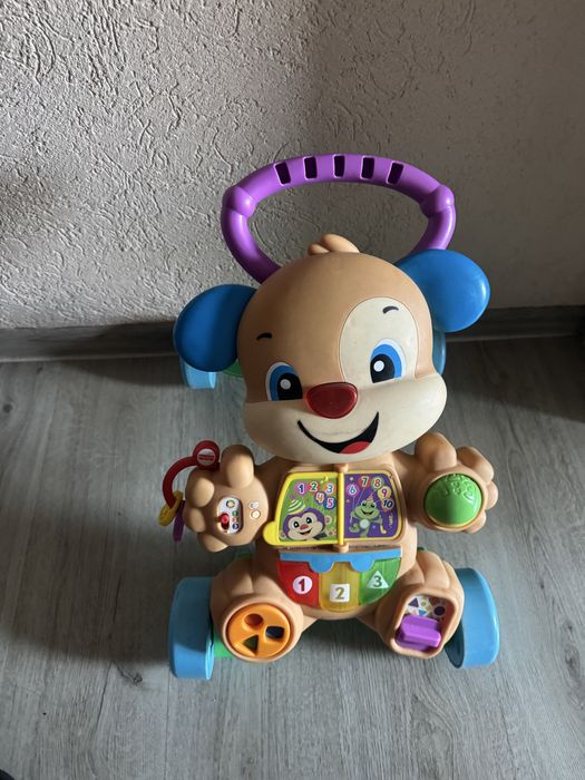 Fisher Price LAUGH & LEARN Проходилка кученце на български език