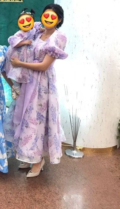 Мама и доча көйлек