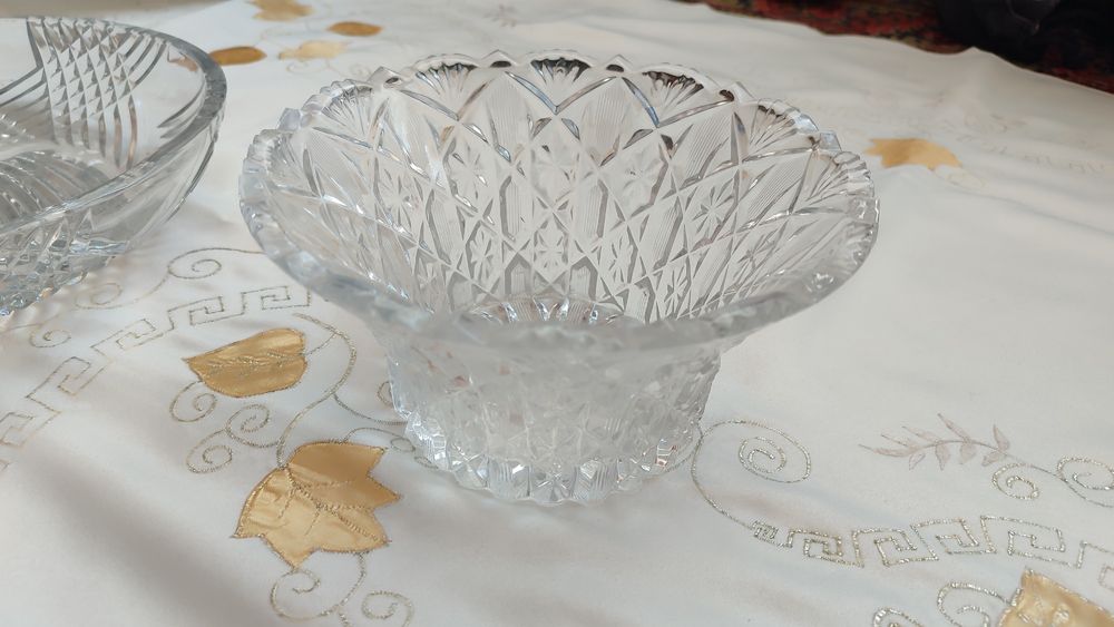 Хрустальные вазы 150 за все