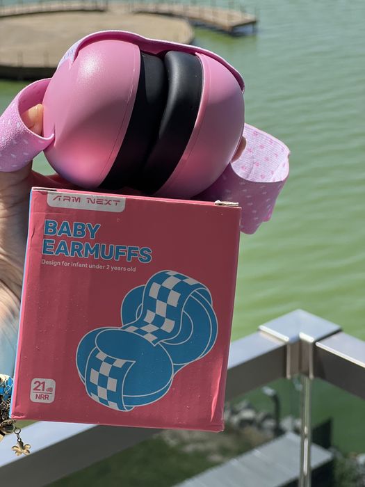 Casti antifonice pentru bebelusi Noi Roz/ albastre