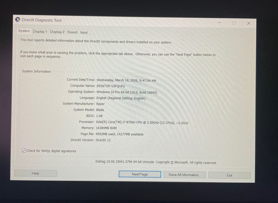Razer Blade 15 Advanced | RZ09-0238