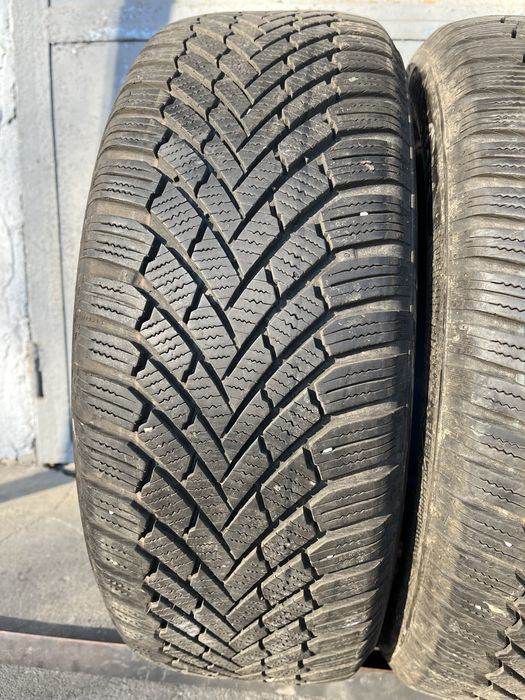 2 бр. зимни гуми 205/55/16 Continental 7 mm DOT 3818