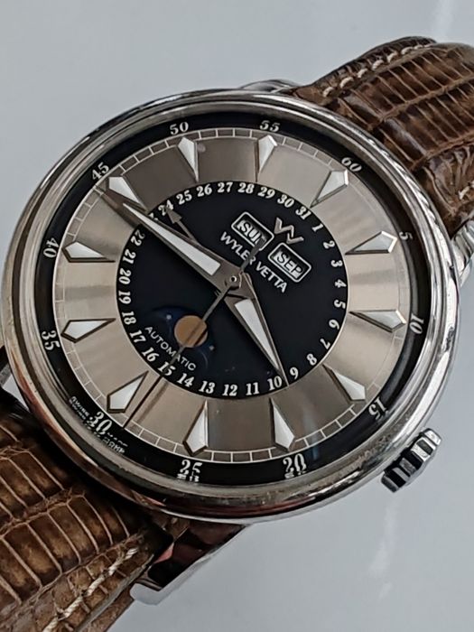 Ceas Wyler Vetta Beaux Arts Triple Calendar Moon Phase Automatic