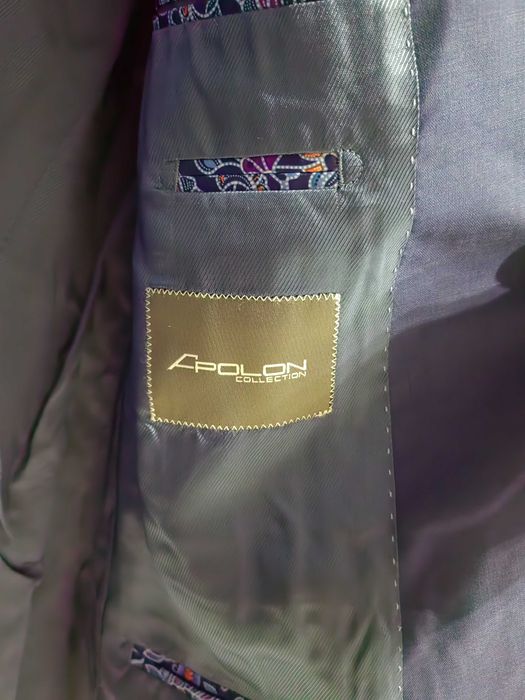 Стилен мъжки костюм Apolon Collection №44/и Мъжки обувки Sara Pen №42/