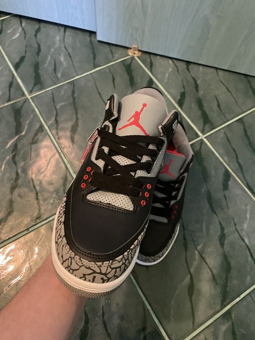 Nike Air Jordan 3 Black Cement