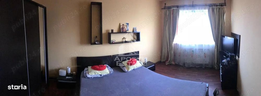 Apartament cu 3 camere, centrala proprie, zona Cetatii