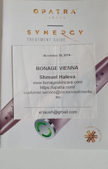 OPATRA Synergy Face - aparat tratament facial - anti aging