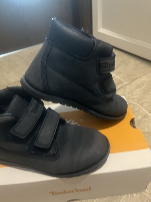 Детски  кожени боти Тимбърленд