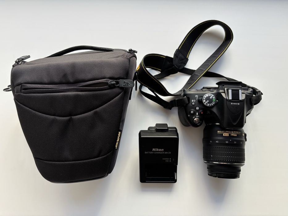 Nikon D5200 объектив 18-55 мм