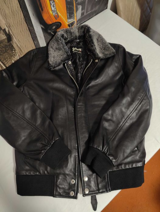 Geaca piele Schott masura M