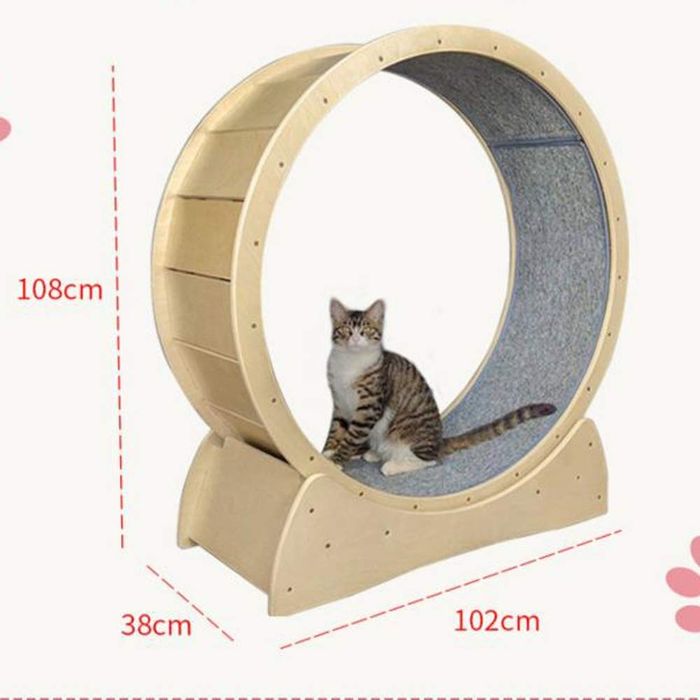 Roată (banda ) de exerciții  (alergat) pentru pisici. Produs sigilat!