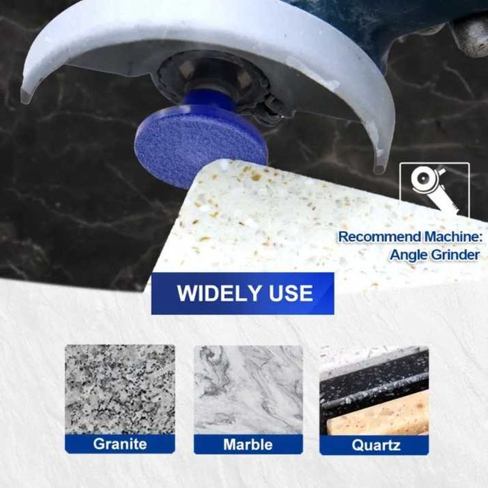 Диамантен диск за полиране камък гранитогрес Shdiatool Грит #80-100