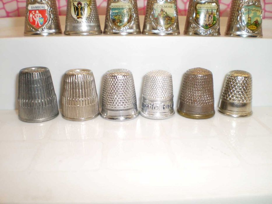 12 Degetare metalice