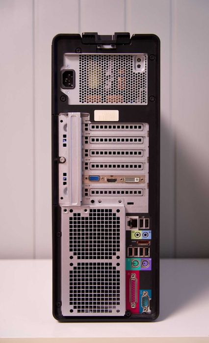 Dezmembrare Piese Sursa Alimentare - Placa de baza Server Workstation - PC Dell Precision T3500 Intel Xeon X5670 12Mb 16GB DDR3 SSD 120GB DVD