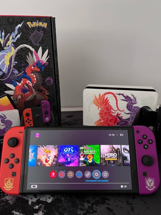 Nintendo Switch OLED Pokemon Scarlet & Violet Edition