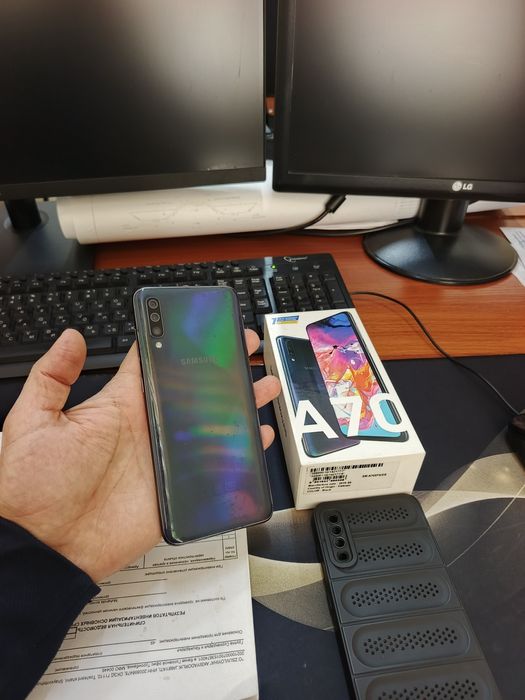 Samsung A70 128gb(2021)iwlawi zur aybi yuq tozza telefon