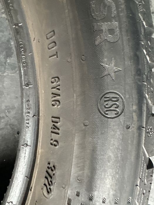 245/50/19 continental RSC M+S