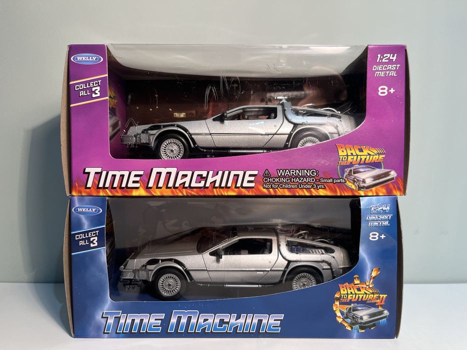 Делореан модели 1:24 welly [DeLorean]