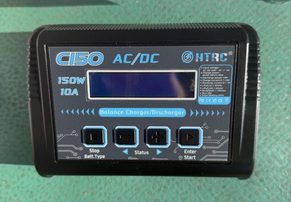Incarcator c150, 150w, 10A, comparibilitate baterii lipo,lihv,1-6 celu